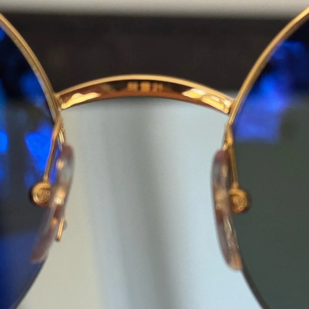 Cartier Gold Round Sunglasses